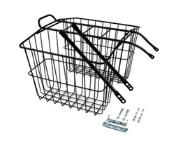 Cykelkorg Wald Paketh&aring;llare 535 Rear Carrier Basket Svart